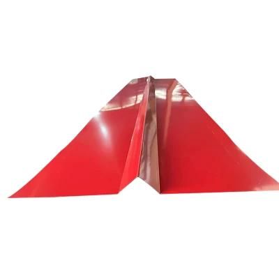 PPGL Color Coated Galvalume Az120 Corrugated Profile Roof Tiles Sheet