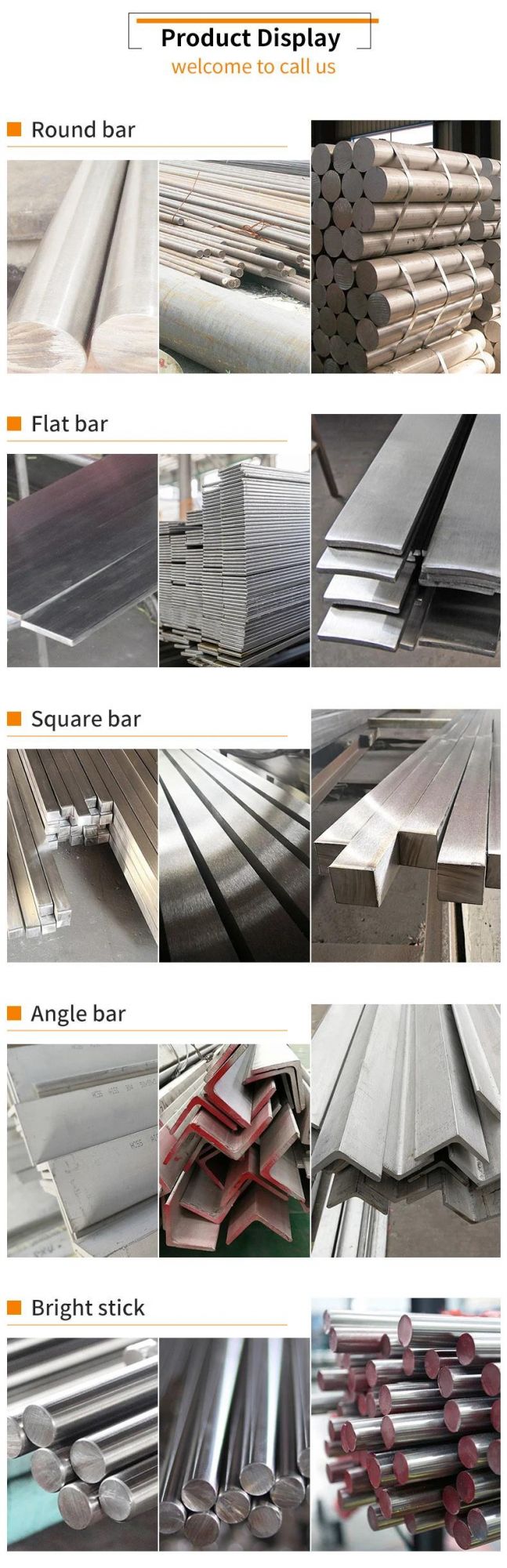 Stainless Steel Round Bar Cold Drawn Stainless Steel Round Rod Bar