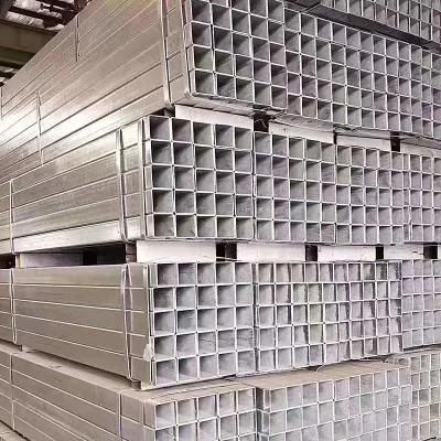 Square Tube 20X20 mm Steel Galvanized Square Hollow Tube Gi Pipe for Construction Material