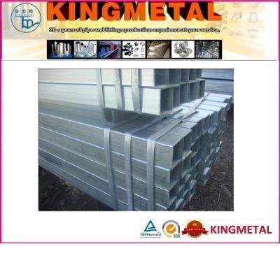 ASTM A53 ASTM A500 Gr. a Gr. B Galvanized Square/Rectangular Steel Tube