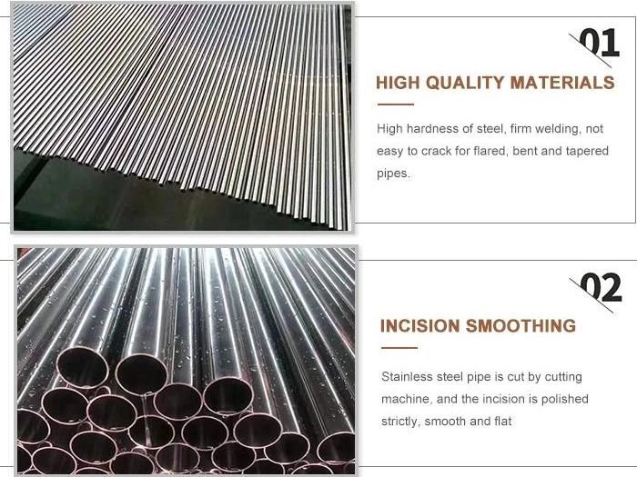 Building Material High Precision Cold Rolled 309S 409 430 Seamless Stainless Steel Pipe