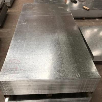 Prime Galvanized Steel Sheet Gi Steel Plate with Spangle Zinc Coated Steel Roofing Sheet SGCC Dx52D Dx53D Building Material