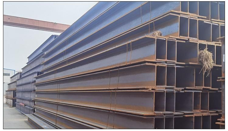 Rolled Steel Structural Q235 Shaped Galvanized Steel Beams H Beam Price Steel