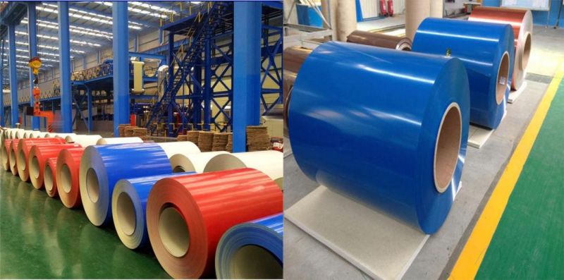PPGI Color Coated Prepainted Galvanized Steel Coil for Roof Wall