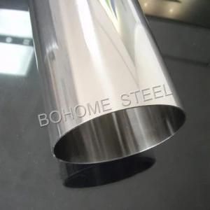 2.5&quot; 2 1/2&quot; 304 Stainless Steel Tubing, 3&prime; Long Straight Piece, Pipe