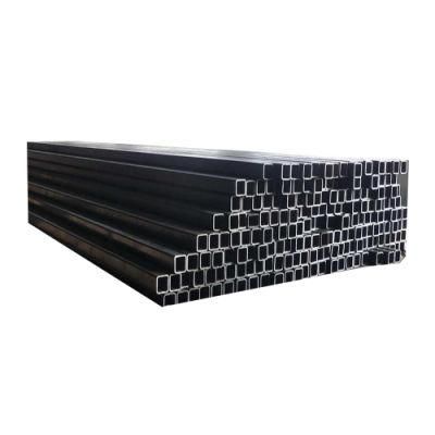 Ss355 Ms ERW Black Hot Rolled Mild Steel Hollow Section