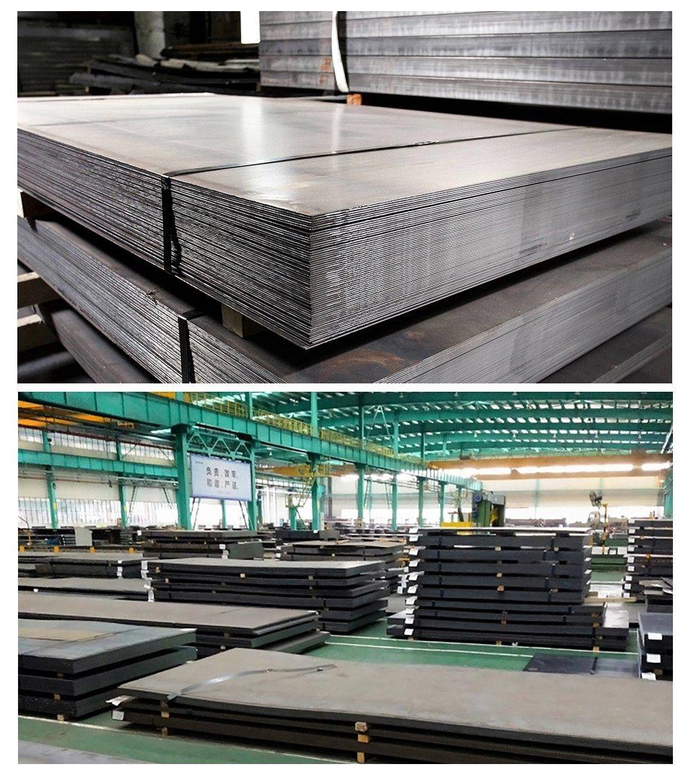 ASTM A36 JIS S45c 45# Hot Rolled Checkered Plate S235jr Steel Sheet 4320 Boat Sheet A283 A387 Ms Mild Alloy Carbon Iron Sheets Coil