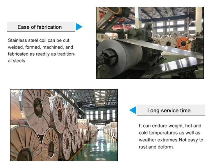 Factory Price Mirror Polished Embossing Hot Rolled Cold Rolled 2b Ba Hl 8K SUS 304 Stainless Steel Sheet Strips Coil