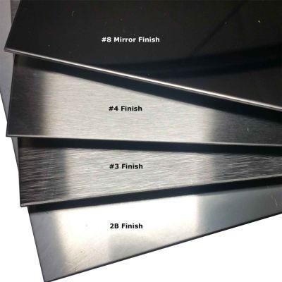 304 316L Etched 8K Mirror Finished Stainless Steel Sheet