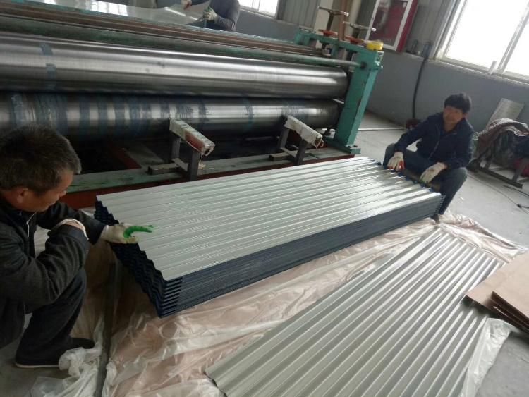 0.12*750mm Galvanized Roofing Sheet Corrugated Steel Sheet Gi Steel Coil