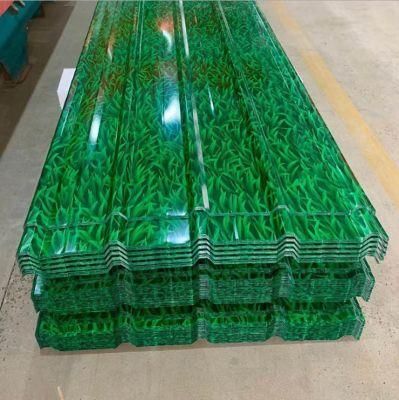 30 Gauge/0.3mm Gi Galvanized Color Corrugated Steel Roofing Sheet