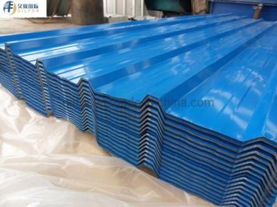 Thickness 0.12mm-1.0mm PPGI/PPGL Corrugated Steel Wall and Roofing Sheet for Warehouse and Workshop