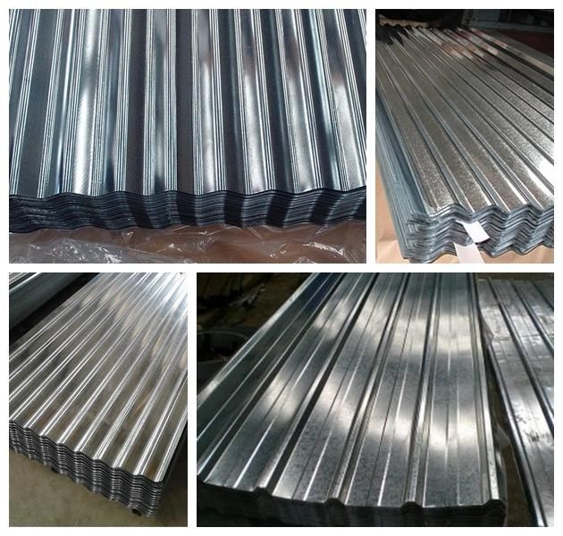 0.35mm Galvanized Corrugated Roofing Sheets Iron Galvanized Corrugated Plate