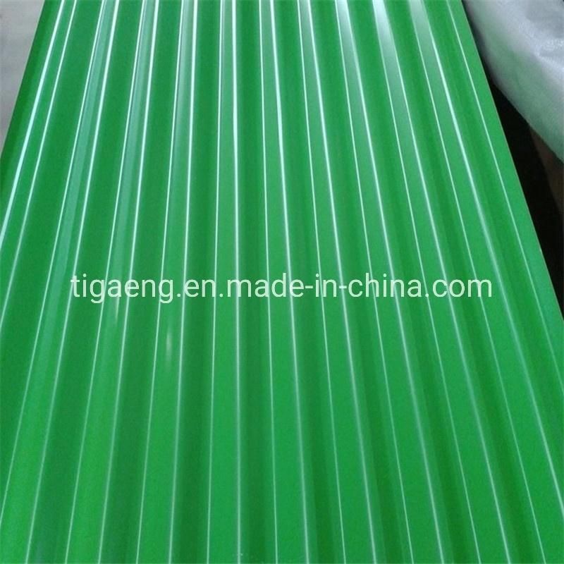 0.14-0.8*665-1070mm PPGI Corrugated Roofing Sheet with Ce Certification