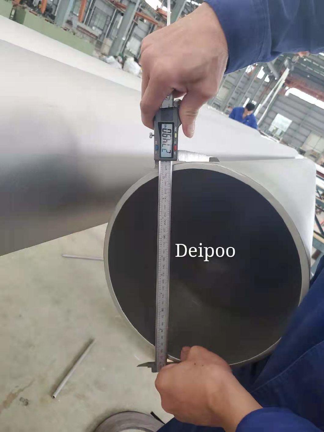 China Manufacturer 304L (1.4306) 316L (1.4404) 347H 904L S32750 S31803 S32205 S32750/S32760 Stainless Steel Seamless or Stainless Welded Pipe