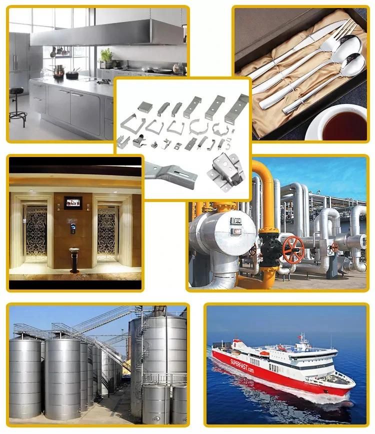ASTM240 Cold Rolled 2b/Ba/No. 4/Hl/K8 Stainless Steel Sheet/Plate