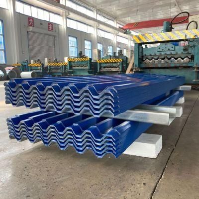 Hot Sale 0.45mm Galvanized Color Coated Corrugated Iron Roofing Sheets Plate Price