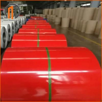 Prime Hot Dipped PPGI Color Coated Steel Coil Prepainted PPGL Galvalume Steel Coil