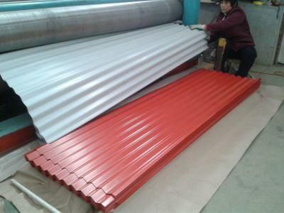 Galvanized / Galvalume Steel Coil Color Coated Metal Roofing Sheet