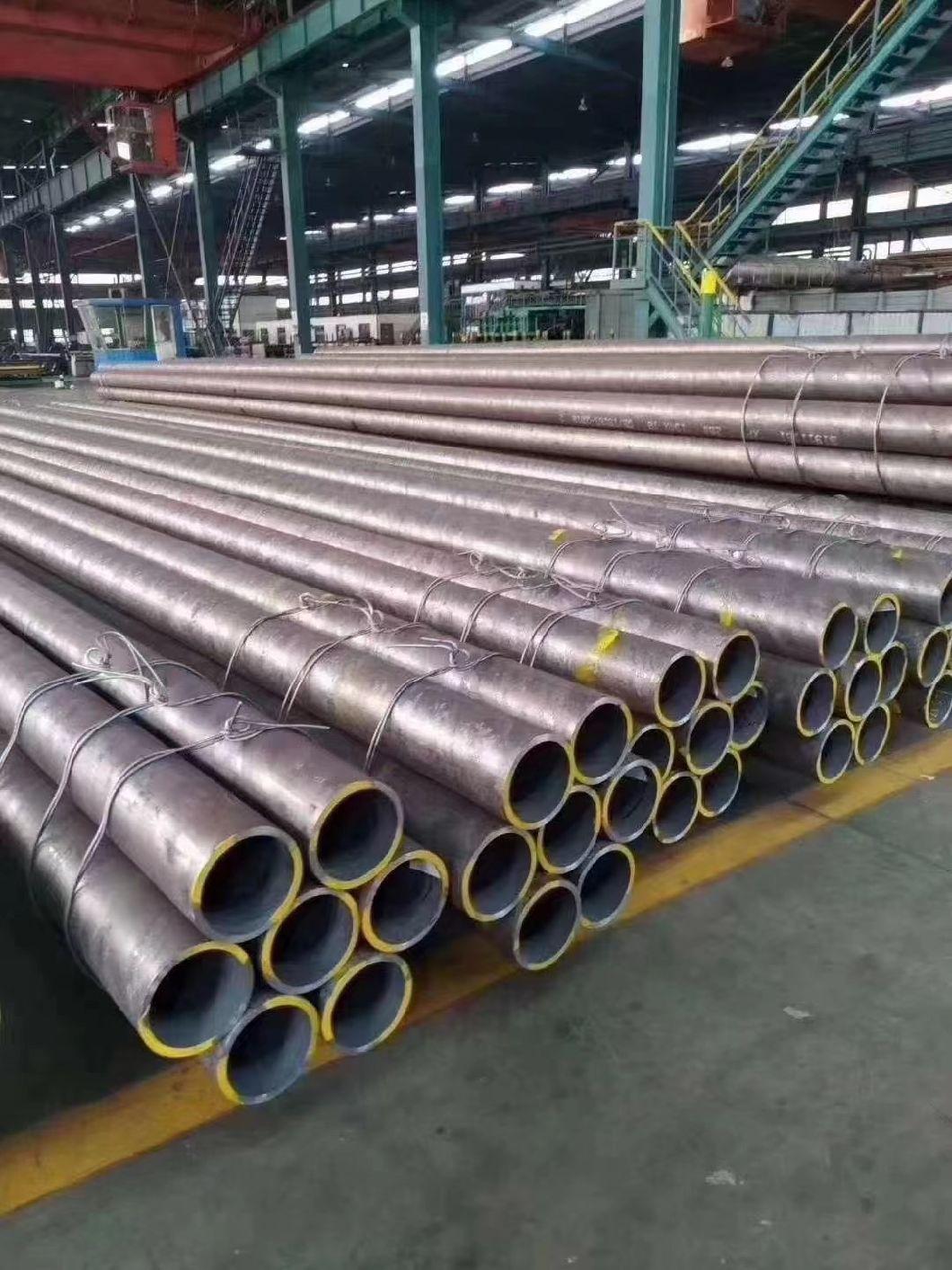 ASTM SAE1518 Precision Seamless Steel Pipe SAE 4140 Alloy Steel Pipe Usded as Nitrogen Drilling Steel Pipe