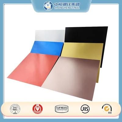 Steel Color Coated Cheap Metal Zinc Corrugated Steel Roofing Sheet 0.45mm Rooftop Steel Sheet Color Roof Sheet