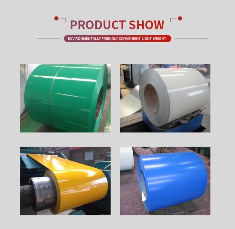 ASTM Color Coated Steel Coil Prepainted Galvanized Steel Coil Factory/Sheet/PPGI