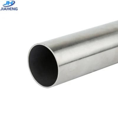 China Silver ASTM Jh Steel Round Hollow Building Material ERW Pipe Tube