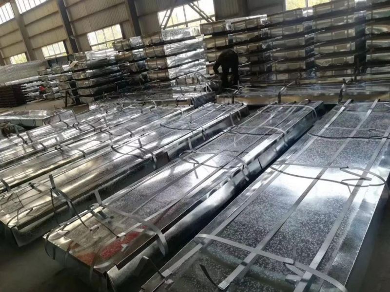 DIN Zhongxiang Standard or as Customer Roofing Sheet Galvanized Steel with ISO