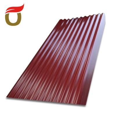 PPGI 0.12mm-0.8mm Prepainted Corrugated Galvanized Zinc Coated Metal Roofing Sheet