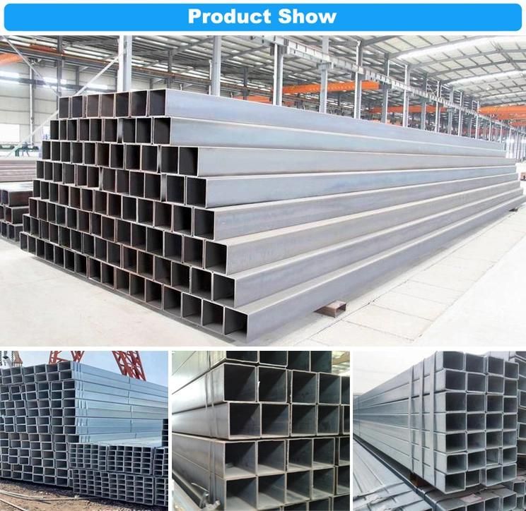 SUS 304 316 60X40mm Welded Tube Square Pipe Rectangular Steel Pipe