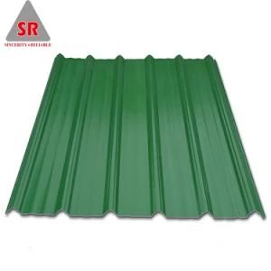 Colored Corrugated Metal Roofing Sheet