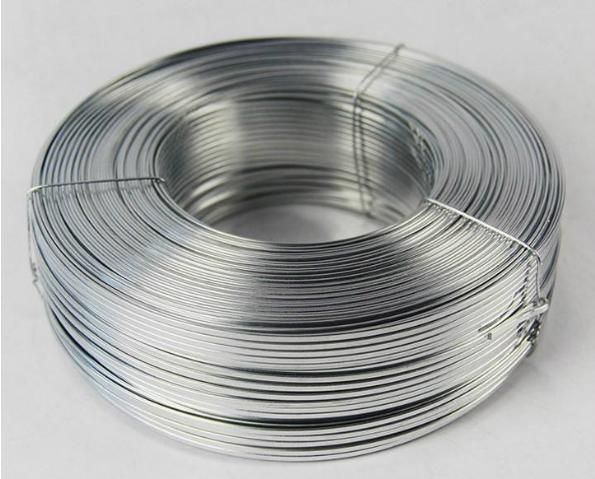 High Zinc Coating and High Tensile Strength Galvanized Smooth Steel Wire/Flat Wire