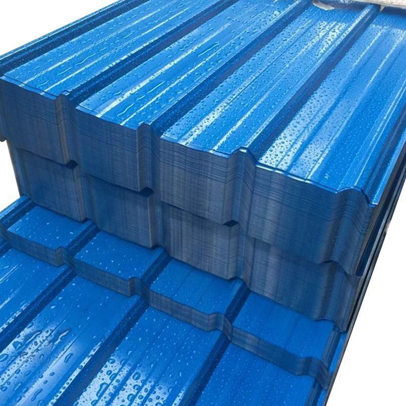 Construction Applications PPGI Colour Coated Galvanized Steel Roofing Sheet Cold Rolled