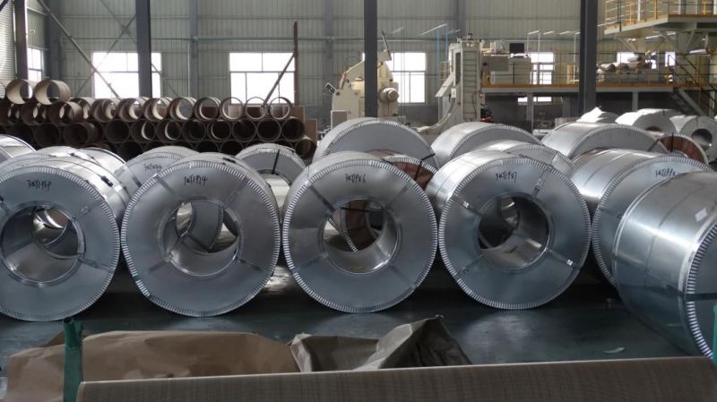 JIS G3321-2007 Hot-Dipped 55% Aluminum Zinc Steel Coil