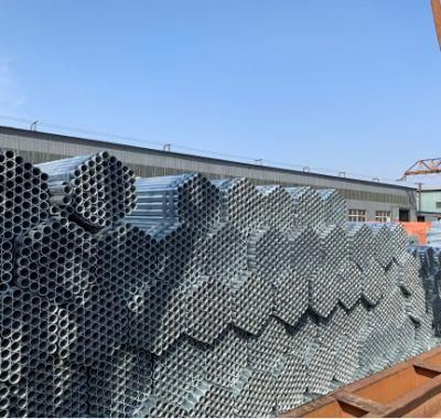 Gi Pipe Price List! 1.5 Inch DN40 48.3mm Scaffolding Tube Pre Galvanized Steel Pipe Price