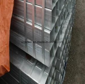 Gi Galvanized Round Sqaure Rectangular Steel Pipe