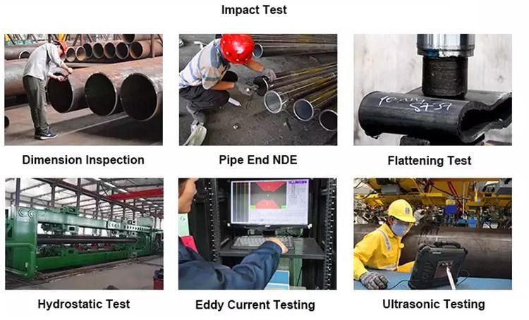 ASTM API 5L X42-X80 Oil and Gas Carbon Seamless Steel Pipe 2 Inch and 4 Inch Sch40 Seamless Steel Pipe