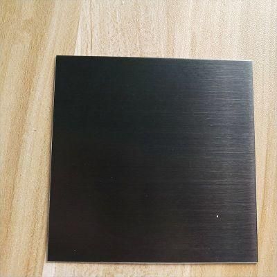 ASTM AISI 201 304 316 316L 430 Golden Black Color Supper Mirror Decorative Cold Rolled Stainless Steel Sheet Metal for Building Materials