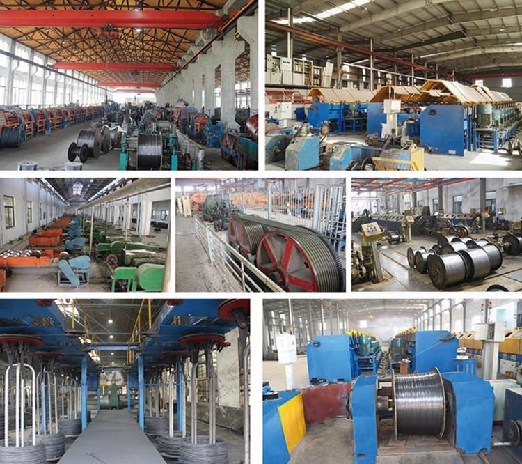 China Supplier Steel Wire Rope Cable 7X19