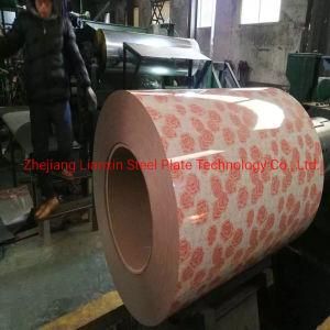 Wooden Grain PPGI/PPGL Steel Coil Wall Panels Use Color and Pattern Coated Prepainted Galvanized Steel Coil