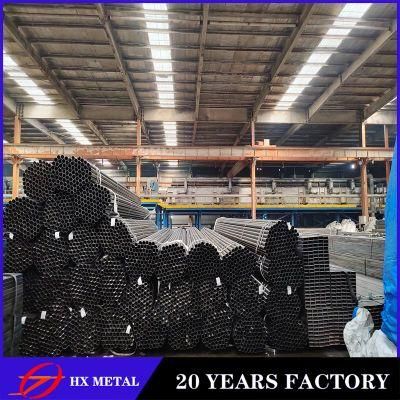 Black Iron Round Pipe Building Material Hollow Tube