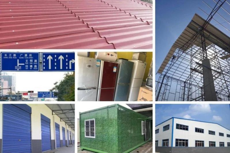 ASTM/AISI HDG Cold/Hot Rolled Hot Dipped Ral Color PE/SMP/HDP Zinc Aluminium/Aluminum Gi PPGI Prepainted Galvanized Steel Coil for Roofing/Roof Sheet