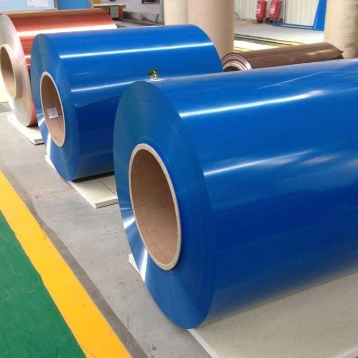 Red/Blue/Green/Black/White Color Coated Steel Coil PPGI Coil PPGL Coil Metal Sheet for Roofing Sheet