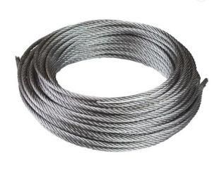 Hot Dipped Galvanized Steel Wire Rope 7X19