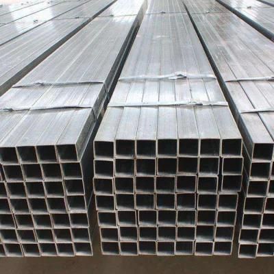 Pre-Galvanized Square/Rectangular Hollow Section Q235 Gi Steel Pipe for Structure Building