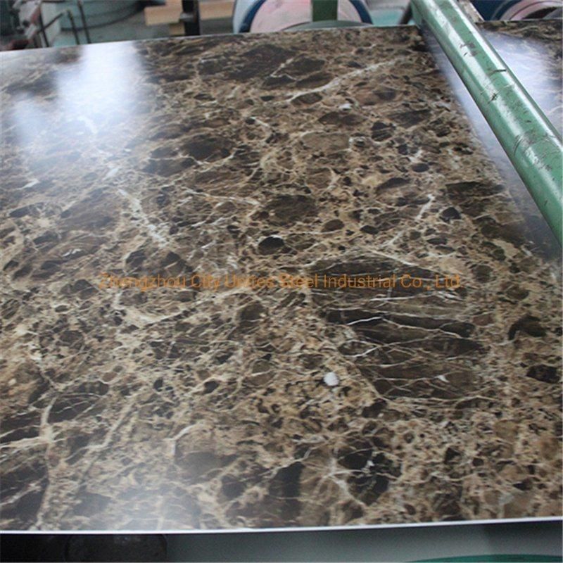 Long Durability Marble Patterns PPGL Color Coated Aluzinc Steel Coil