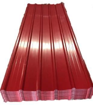 Color Coated Steel Roofing Sheet Corrugated Galvanized Galvalume Roof Panel PPGI PPGL Metal Zinc Tile Roof Sheet