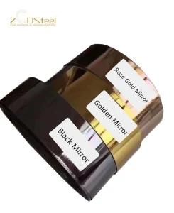 Factory Price 201 Black Mirror Stainless Steel Sheet/Coil