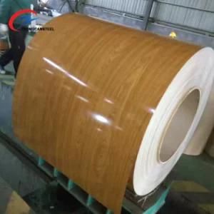 Wood Grain Corrugated Sheet Prepainted Coils/PPGI Zinc Color Coated Aluminized/Galvanized Steel Coil