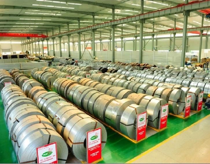 PE PVDF HDP Steel Coil for Metal Sheet Steel Structure Zinc285 Warehouse Ral